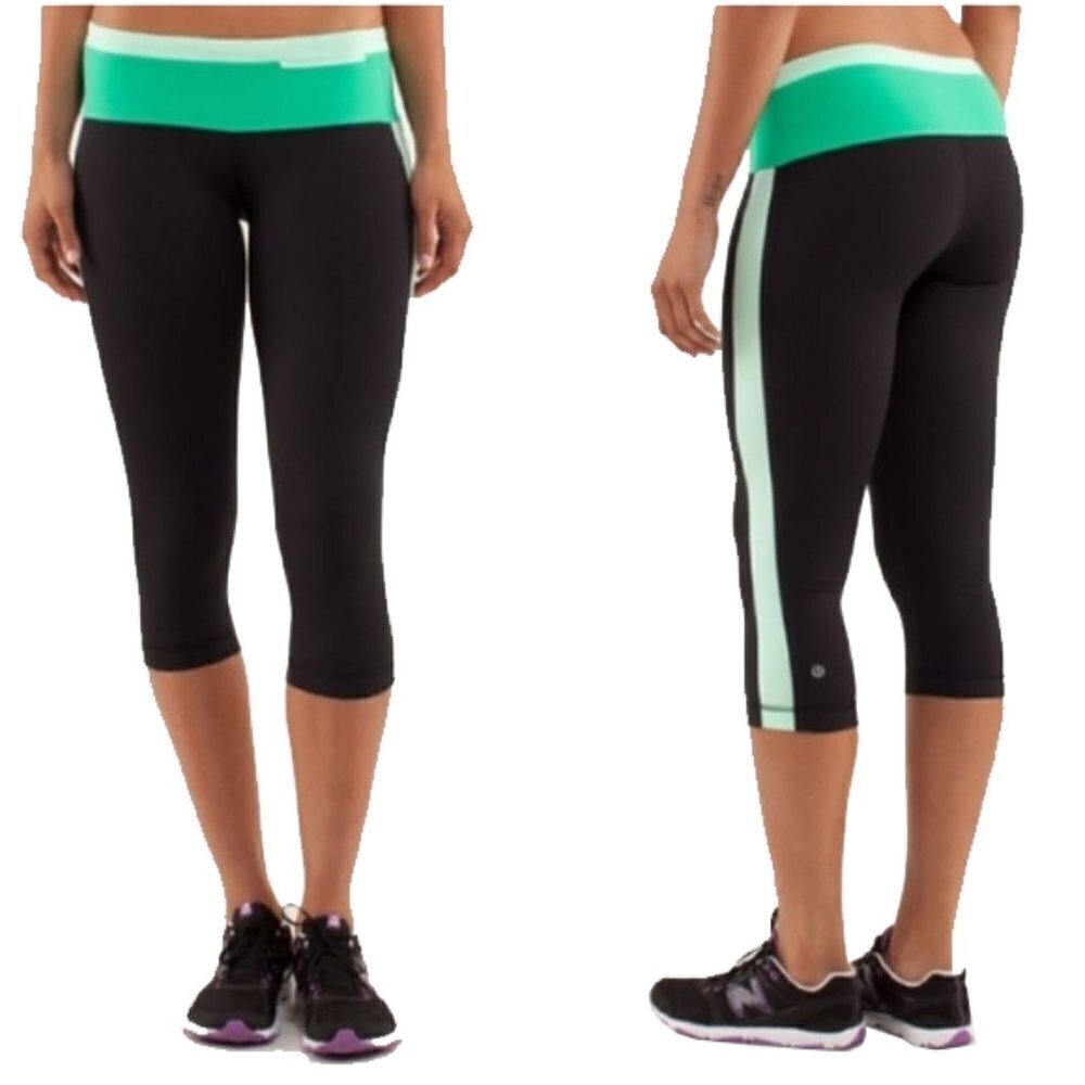 LULULEMON Proceed With Speed Crop size 8